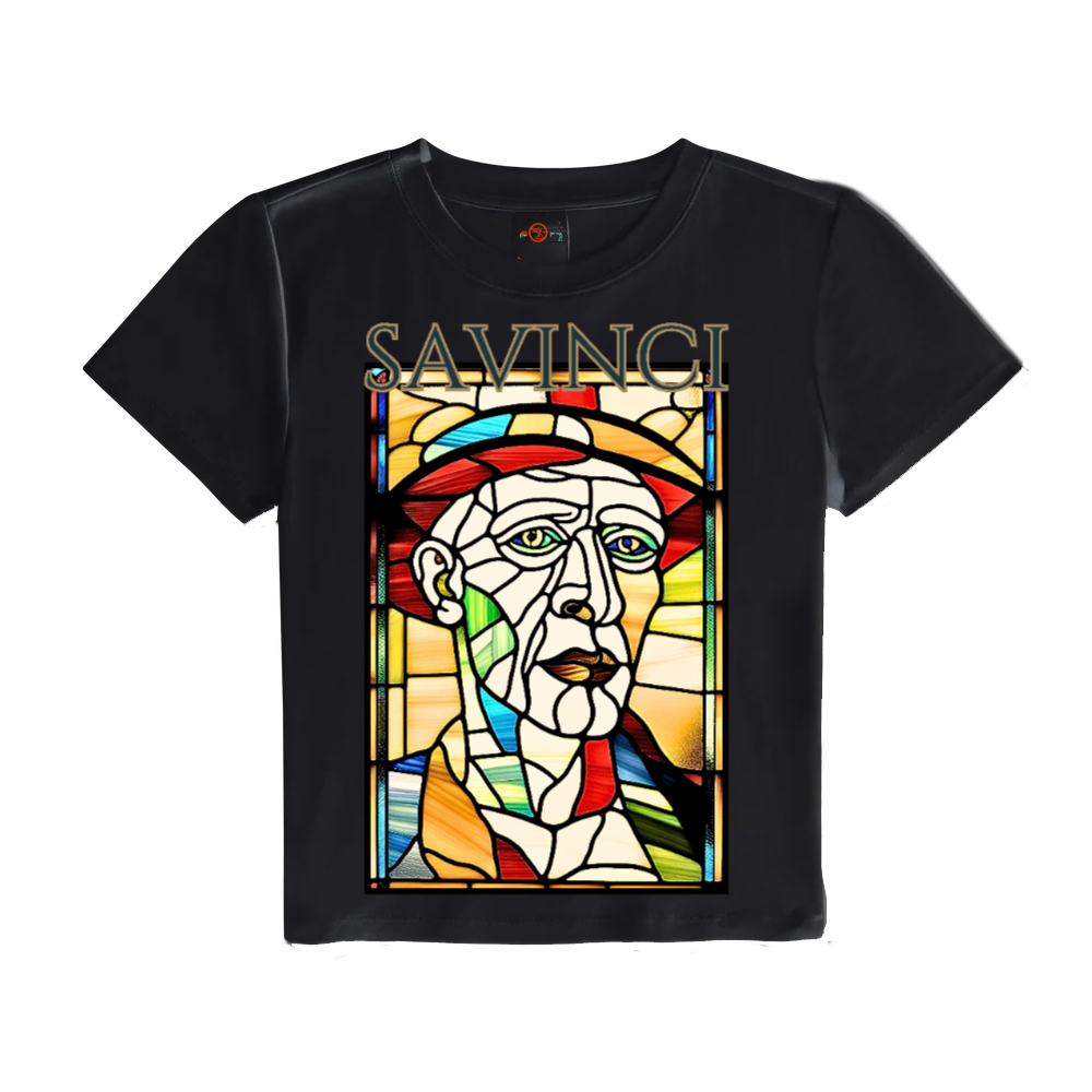 Savinci Stained Glass Women's Baby Tee