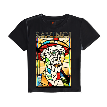 Savinci Stained Glass Women's Baby Tee